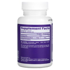 Thực phẩm bổ sung Advanced Orthomolecular Research AOR Peak K2 90 Capsules 624917080070