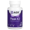 Thực phẩm chức năng Advanced Orthomolecular Research AOR Peak K2 90 Capsules 624917080070