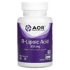 Thực phẩm chức năng Advanced Orthomolecular Research AOR R-Lipoic Acid 300 mg 60 Vegetarian Capsules 624917082890