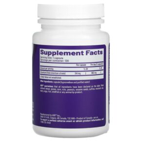 Thực phẩm bổ sung Advanced Orthomolecular Research AOR Strontium Support II 120 Capsules 624917082043
