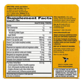 Thực phẩm bổ sung AirBorne Immune Support Supplement Zesty Orange 10 Effervescent Tablets 647865100010