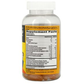 Thực phẩm bổ sung AirBorne Original Immune Support Supplement Zesty Orange 63 Gummies 647865963394