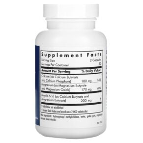 Thực phẩm bổ sung Allergy Research Group ButyrEn 100 Delayed-Release Vegetarian Capsules 713947702202