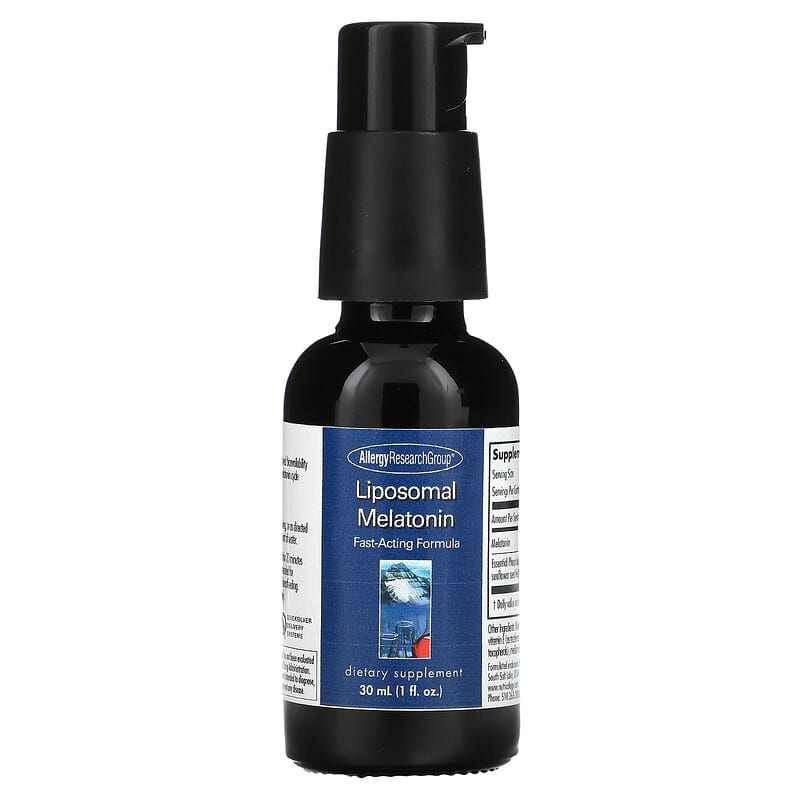 Allergy Research Group Liposomal Melatonin 1 fl oz (30 ml) 8 Thực phẩm chức năng Allergy Research Group Liposomal Melatonin 1 fl oz (30 ml) 713947775305