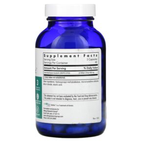 Thực phẩm bổ sung Allergy Research Group Saccharomyces Boulardii Friendly Probiotic Yeast 120 Vegetarian Capsules 713947772304
