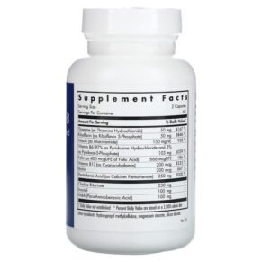 Thực phẩm bổ sung Allergy Research Group Super Vitamin B Complex 120 Vegetarian Capsules 713947703407