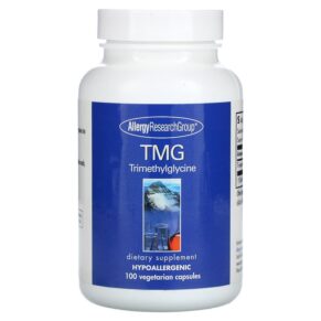 Thực phẩm chức năng Allergy Research Group TMG Trimethylglycine 100 Vegetarian Capsules 713947732308