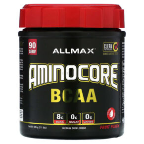 Thực phẩm chức năng ALLMAX AMINOCORE BCAA Fruit Punch 2.1 lbs (945 g) 665553228730