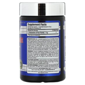 Thực phẩm bổ sung ALLMAX Glutamine 3.5 oz (100 g) 665553122915