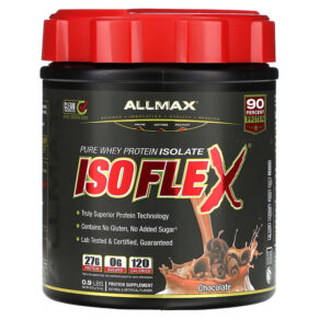 Thực phẩm chức năng ALLMAX Isoflex Pure Whey Protein Isolate Chocolate 0.9 lbs (425 g) 665553223667