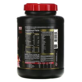Thực phẩm bổ sung ALLMAX Isoflex Pure Whey Protein Isolate (WPI Ion-Charged Particle Filtration) Strawberry 5 lbs. (2.27 kg) 665553121352