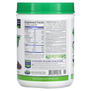 Thực phẩm bổ sung ALLMAX ISOPLANT Plant Protein Isolate Chocolate 132 lbs (600 g) 665553229614