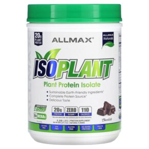 Thực phẩm chức năng ALLMAX ISOPLANT Plant Protein Isolate Chocolate 132 lbs (600 g) 665553229614