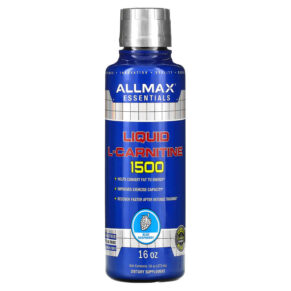 Thực phẩm chức năng ALLMAX Liquid L-Carnitine 1500 Blue Raspberry 16 oz (473 ml) 665553228280