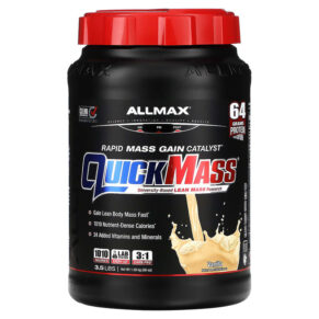 Thực phẩm chức năng ALLMAX Quick Mass Rapid Mass Gain Catalyst Vanilla 3.5 lbs (1.59 kg) 665553229744