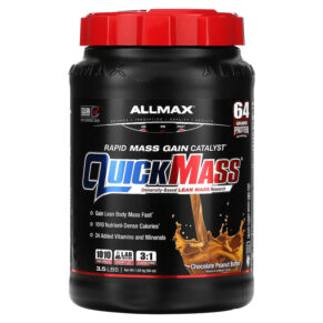 Thực phẩm chức năng ALLMAX QuickMass Rapid Mass Gain Catalyst Chocolate Peanut Butter 3.5 lbs (1.59 kg) 665553229768