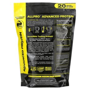 ALLMAX Sport ALLPRO Advanced Protein Vanilla 1.5 lbs (680 g) 3 Thực phẩm bổ sung ALLMAX Sport ALLPRO Advanced Protein Vanilla 1.5 lbs (680 g) 665553229676