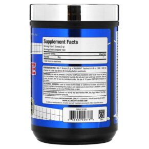 Thực phẩm bổ sung ALLMAX Taurine Unflavored 3 g 14.11 oz (400 g) 665553226781
