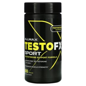 Thực phẩm chức năng ALLMAX TestoFX Sport Testosterone Support Formula 80 Capsules 665553229232