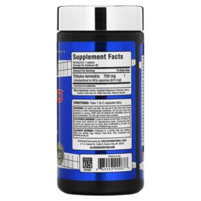 ALLMAX TribX90 750 mg 90 Capsules 3 Thực phẩm bổ sung ALLMAX TribX90 750 mg 90 Capsules 665553200873