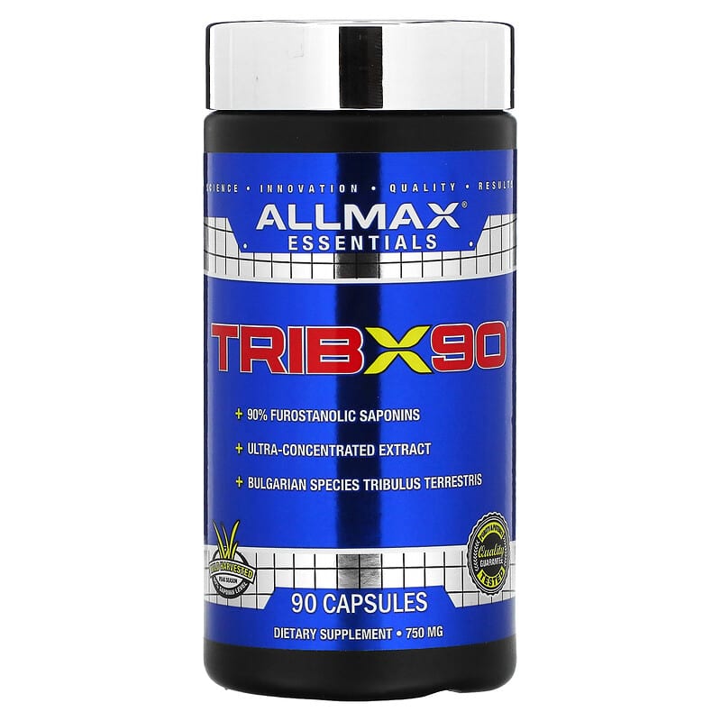 ALLMAX TribX90 750 mg 90 Capsules 8 Thực phẩm chức năng ALLMAX TribX90 750 mg 90 Capsules 665553200873