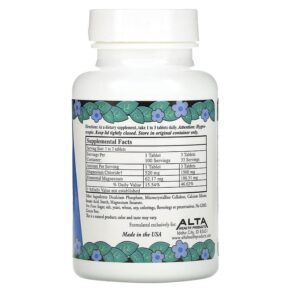 Thực phẩm bổ sung Alta Health Magnesium Chloride 100 Tablets 076920000604