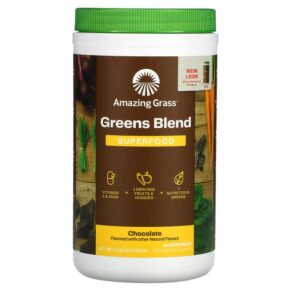 Thực phẩm chức năng Amazing Grass Green Blend Superfood Chocolate 1.06 oz (480 g) 829835000128