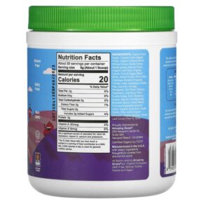 Thực phẩm bổ sung Amazing Grass Kidz Superfood Blend Berry Blast 6.35 oz (180 g) 829835000333