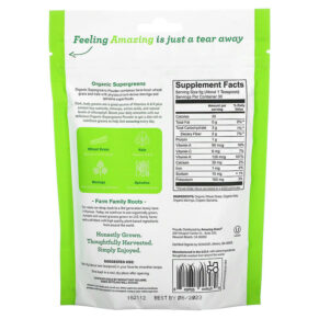 Thực phẩm bổ sung Amazing Grass Organic Supergreens Powder 5.29 oz (150 g) 829835006489