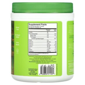 Thực phẩm bổ sung Amazing Grass Organic Wheat Grass 8.5 oz (240 g) 829835011001