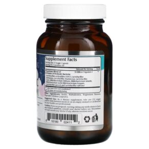 Thực phẩm bổ sung Amazing Nutrition Amazing Flora Probiotic 30 Billion CFU 60 Veggie Capsules 810180024112