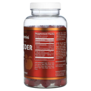 Thực phẩm bổ sung Amazing Nutrition Amazing Gummies Apple Cider Vinegar Apple 120 Gummies 810180026406