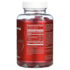 Thực phẩm bổ sung Amazing Nutrition Amazing Gummies Biotin Strawberry 120 Gummies 810180026536