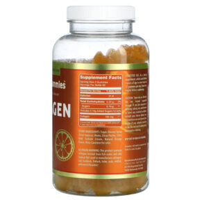 Thực phẩm bổ sung Amazing Nutrition Amazing Gummies Collagen Orange 120 Gummies 810180026529
