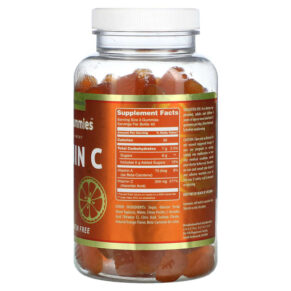 Thực phẩm bổ sung Amazing Nutrition Amazing Gummies Vitamin C Orange 120 Gummies 810180026482