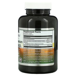 Amazing Nutrition Calcium Magnesium Zinc + Vitamin D3 150 Tablets 3 Thực phẩm bổ sung Amazing Nutrition Calcium Magnesium Zinc + Vitamin D3 150 Tablets 819209027868