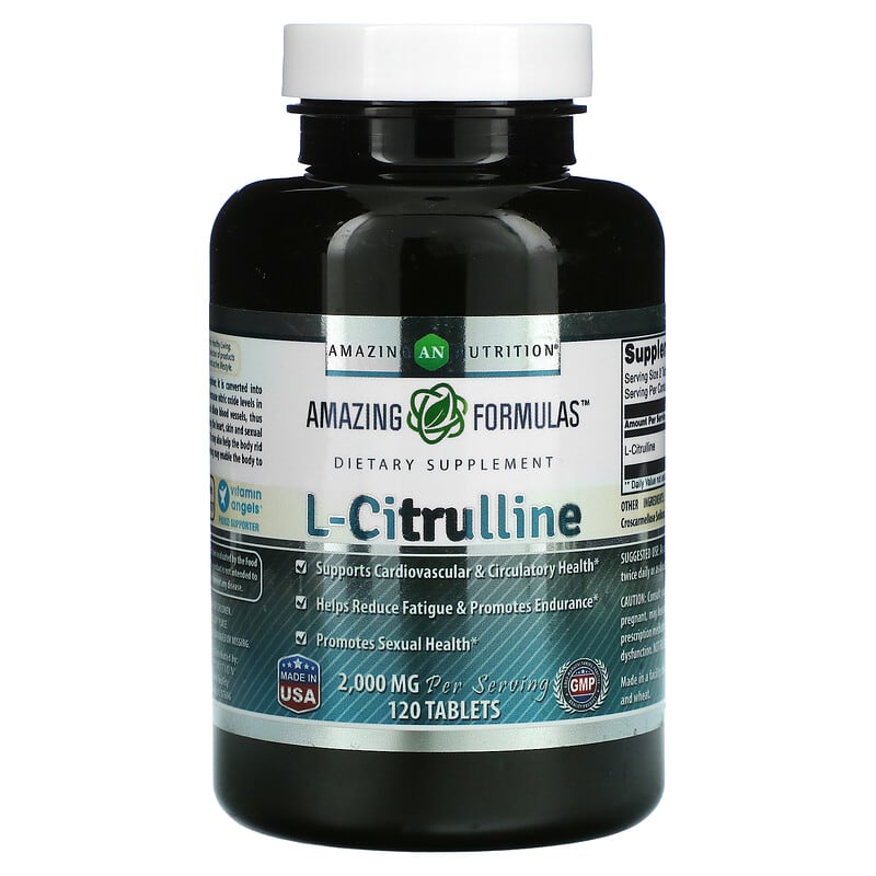 Amazing Nutrition L-Citrulline 1.000 mg 120 Tablets 8 Thực phẩm chức năng Amazing Nutrition L-Citrulline 1.000 mg 120 Tablets 810180029995