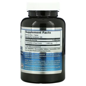 Thực phẩm bổ sung Amazing Nutrition L-Tryptophan 1.000 mg 120 Tablets 819209021958