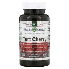 Thực phẩm chức năng Amazing Nutrition Tart Cherry 1.000 mg 120 Capsules 810180026642