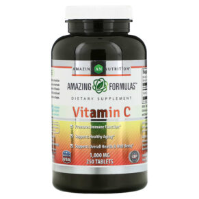 Thực phẩm chức năng Amazing Nutrition Vitamin C 1.000 mg 250 Tablets 819209020654