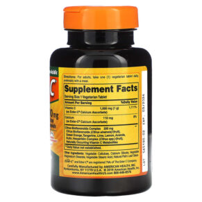 Thực phẩm bổ sung American Health Ester-C 1.000 mg 90 Vegetarian Tablets 076630169813