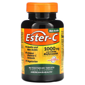 Thực phẩm chức năng American Health Ester-C 1.000 mg 90 Vegetarian Tablets 076630169813