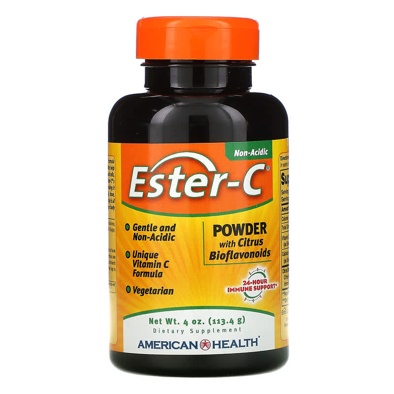 American Health Ester-C Powder with Citrus Bioflavonoids 4 oz (113.4 g) 8 Thực phẩm chức năng American Health Ester-C Powder with Citrus Bioflavonoids 4 oz (113.4 g) 076630170505