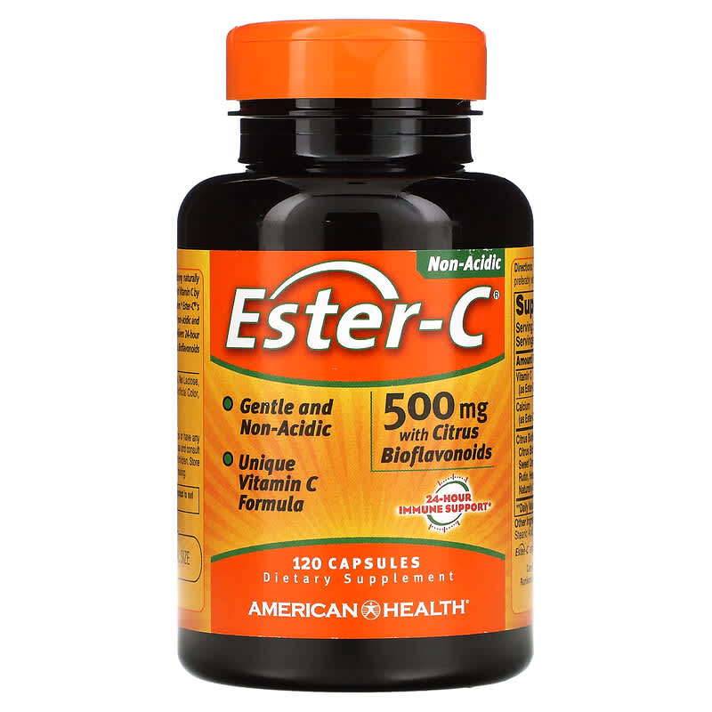 American Health Ester-C with Citrus Bioflavonoids 250 mg 120 Capsules 8 Thực phẩm chức năng American Health Ester-C with Citrus Bioflavonoids 250 mg 120 Capsules 076630169615