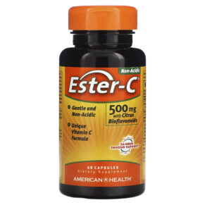 Thực phẩm chức năng American Health Ester-C with Citrus Bioflavonoids 250 mg 60 Capsules 076630169608