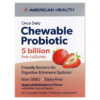 American Health Once Daily Chewable Probiotic Natural Strawberry 5 Billion CFU 60 Chewable Tablets 5 Thực phẩm chức năng American Health Once Daily Chewable Probiotic Natural Strawberry 5 Billion CFU 60 Chewable Tablets 076630300797