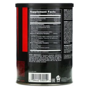 Thực phẩm bổ sung Animal PM The Nighttime Anabolic Recovery Stack 30 Packs 039442030559