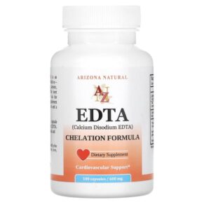 Thực phẩm chức năng Arizona Natural EDTA 600 mg 100 Capsules 046802121017