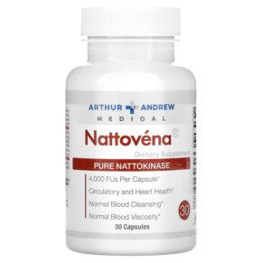 Thực phẩm chức năng Arthur Andrew Medical Nattovena Pure Nattokinase 30 Capsules 855571001730