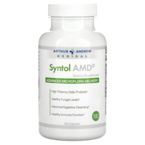 Thực phẩm chức năng Arthur Andrew Medical Syntol AMD Advanced Microflora Delivery 180 Capsules 855571001020